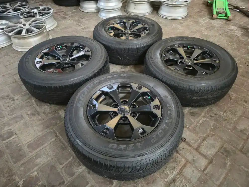 Velg Ban Ori Pajero Dakar Rockford Black R17 GLX Exceed Strada Triton