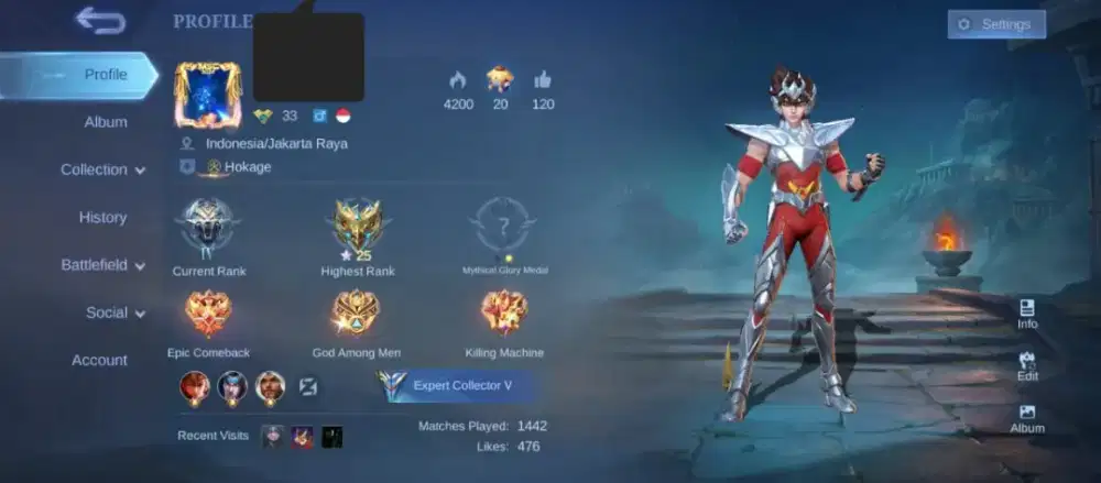 Mobile Legend Saint Seiya