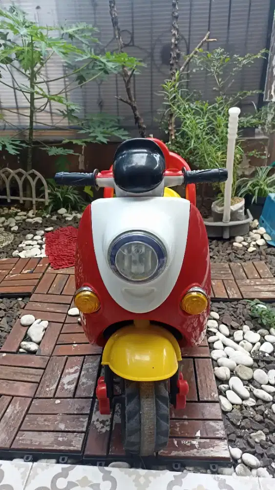 Motor listrik mainan anak Pliko