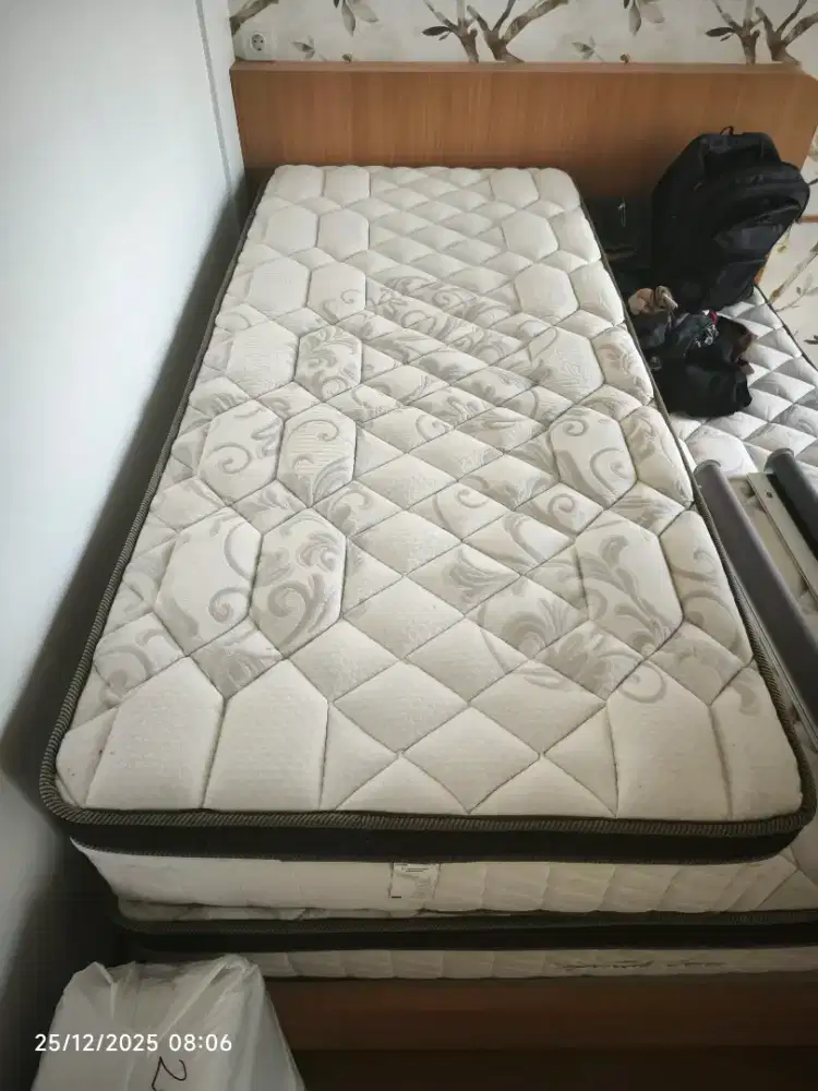 Dijual Kasur Lady Americana single 90x200 tebal 30cm ada plushtop