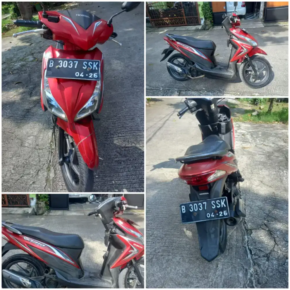 Vario merah 110 cc