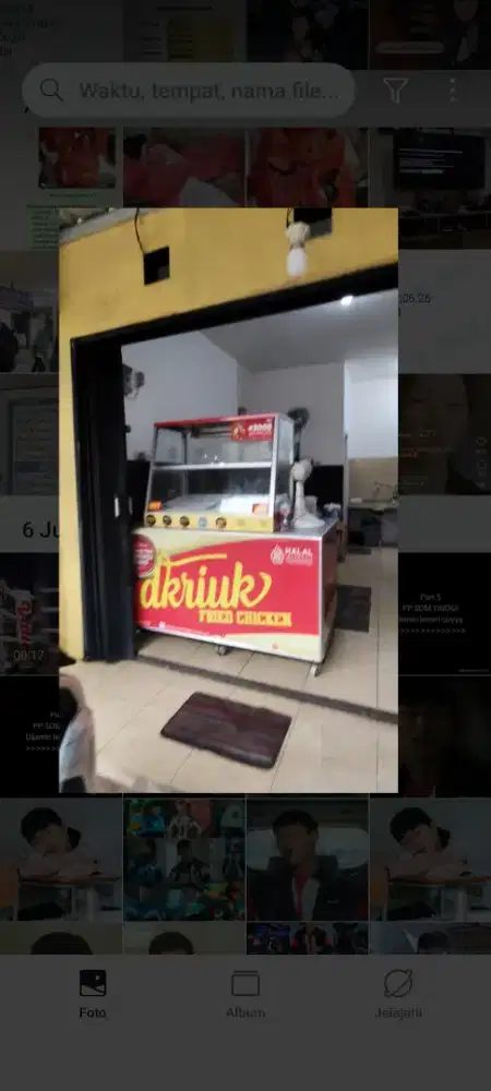 Take over sewa ruko dan alat gerobak fried chicken DKRIUK