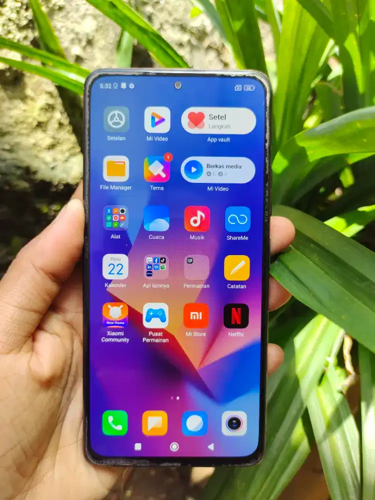 Redmi note 10 pro 8+3/128 segel mulus