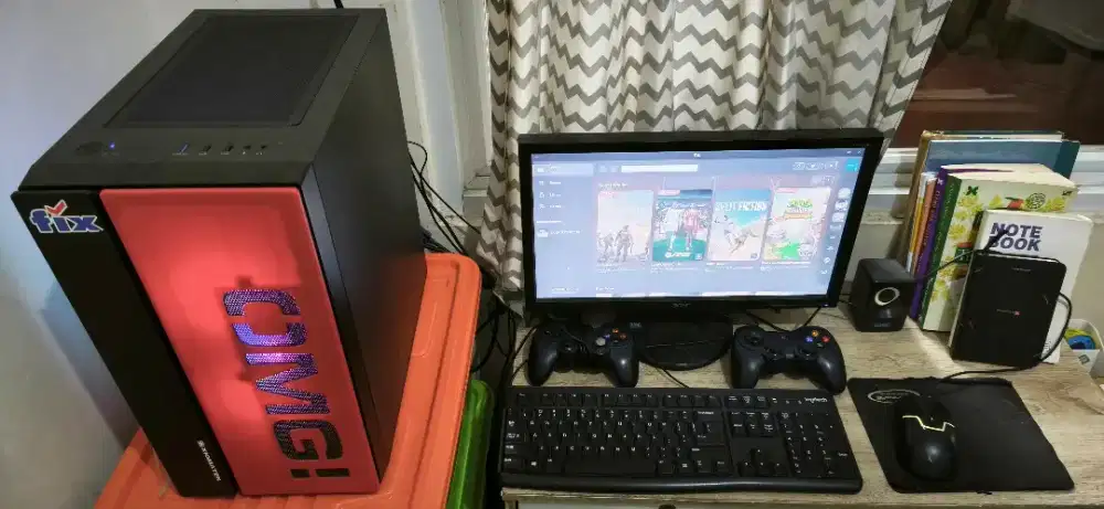 PC Gaming & Editing - RTX 3050 8GB + i5 11400F (fullset)