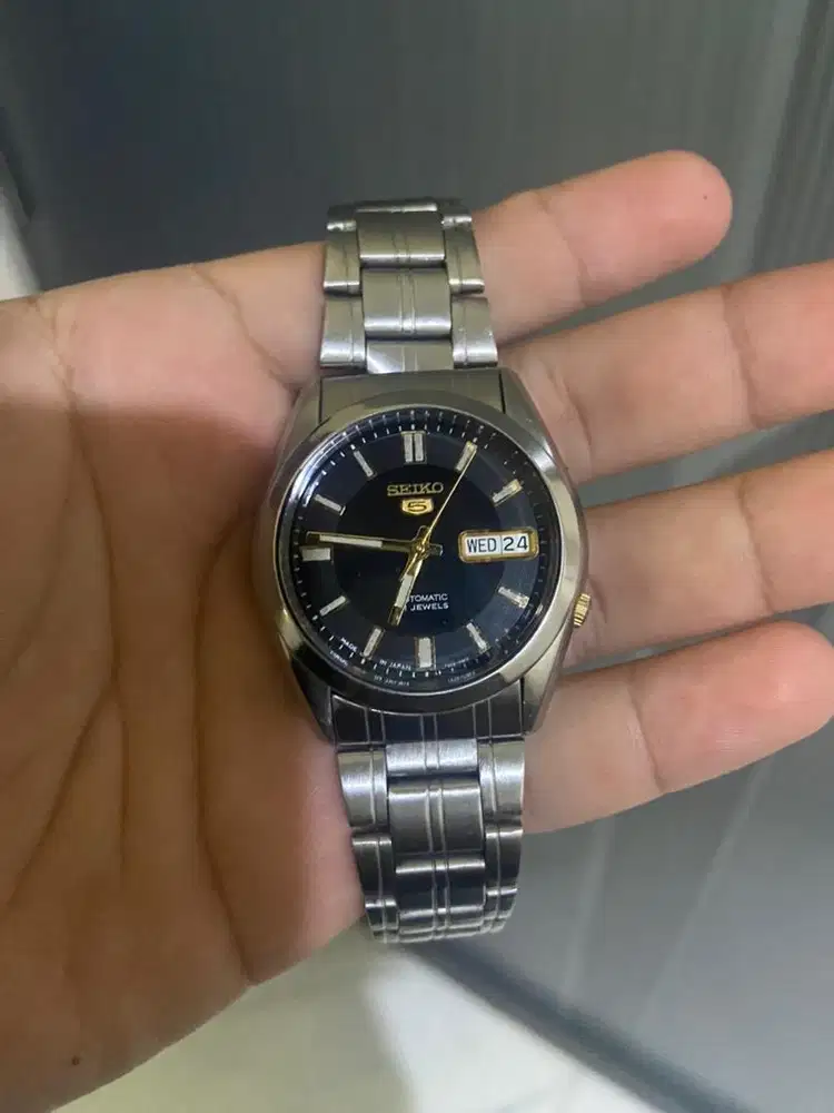 Seiko 5 SNKf17-jam vintage-jam otomatis