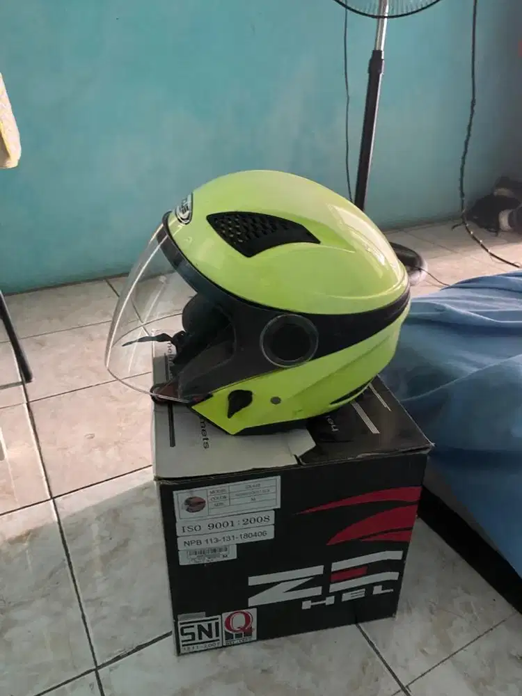 helm zeus type 610 double visor