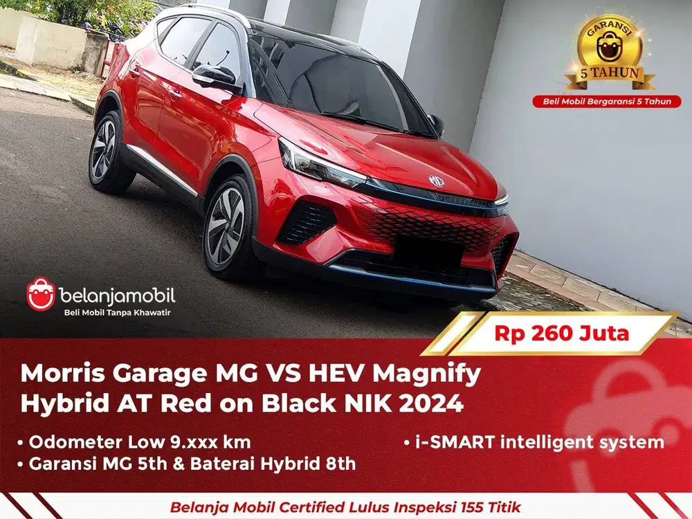 [ GARANSI 5TH ] Morris Garage MG VS HEV Magnify Hybrid AT 2024/2025