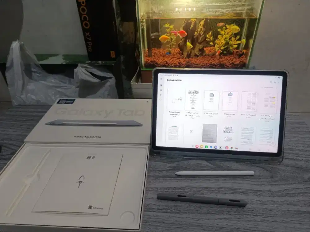 Samsung tab s10 fe 5g mulus garansi on