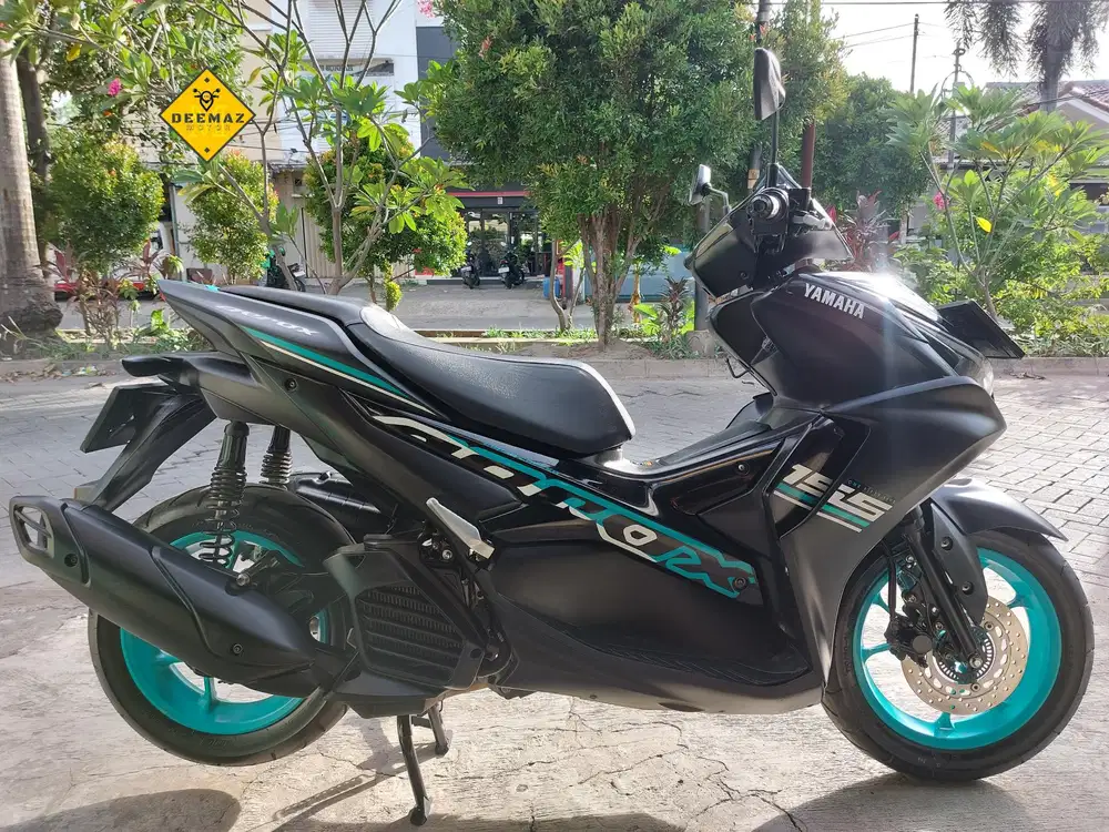 (DP 300 Rb)‼️ Yamaha Aerox Connected Hitam Mulus 2022 Cash / Kredit