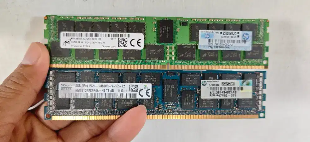 MEMORY SERVER ECC 16GB DDR4 2RX4 PC4-2133P-RAO-10