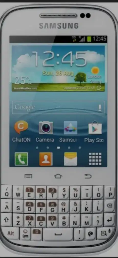 SAMSUNG GALAXY CHAT White, Antik+ Bonus