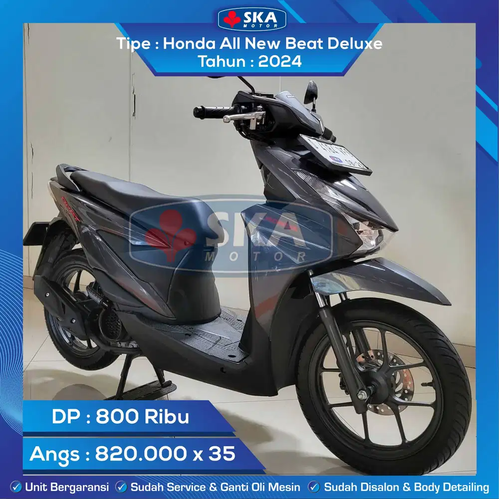 Honda All New Beat Deluxe Tahun 2024