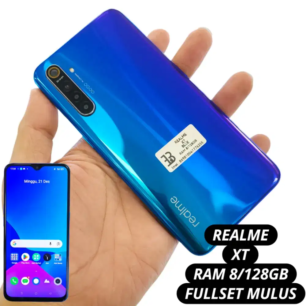 Realme XT 8/128 Fullset Mulus