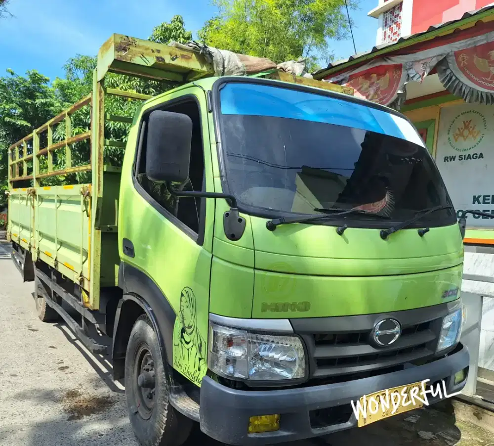 Hino Dutro 4ban 110SDLong Bak Besi 475cm Fullors Bio Solar Turbo Colt