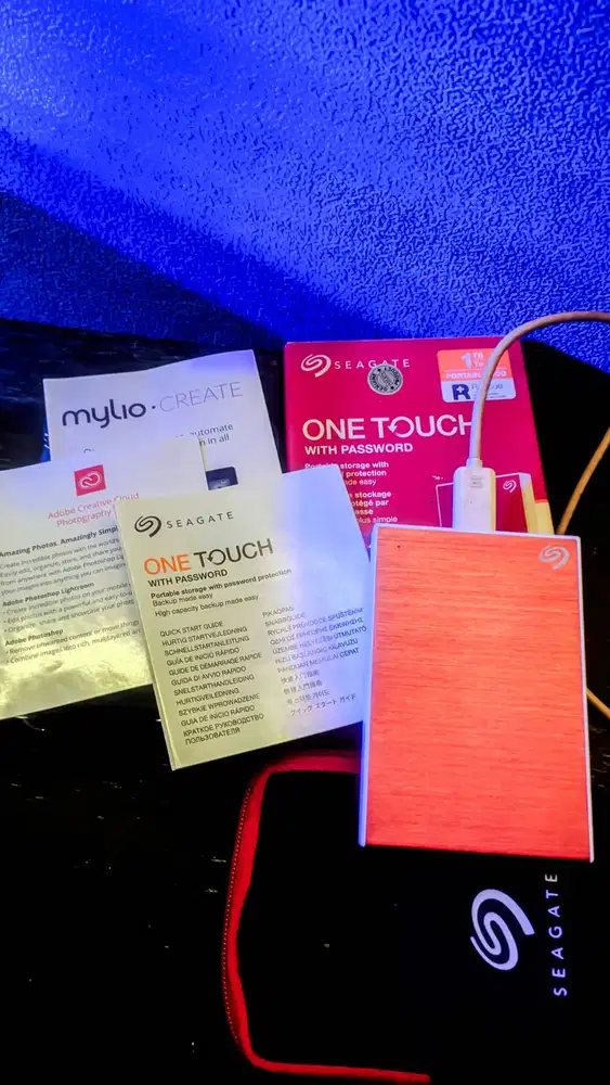 HARDISK HDD ONE TOUCH SEAGATE 1TB