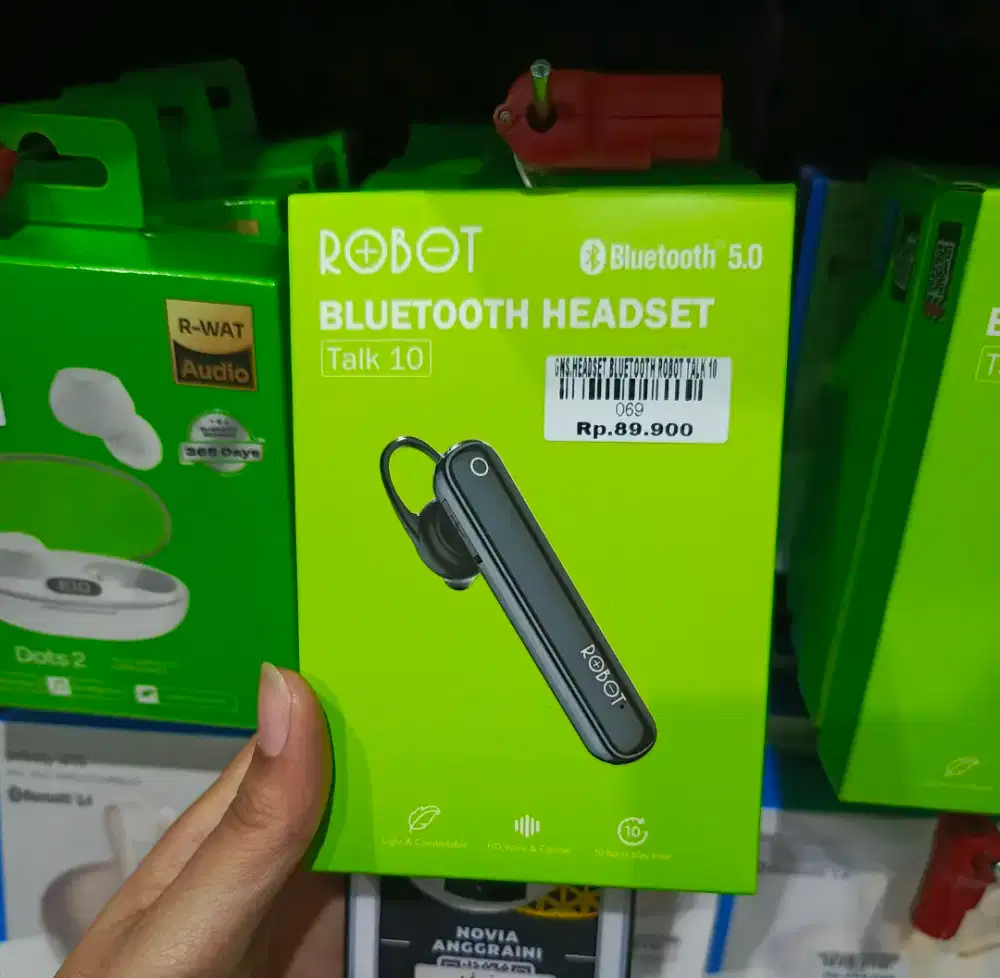 Headset bluetooth robot talk 10 | ATLANTIS DAHSYAT