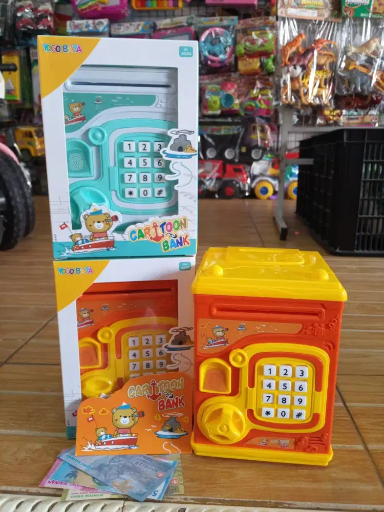 mainan anak celengann bank