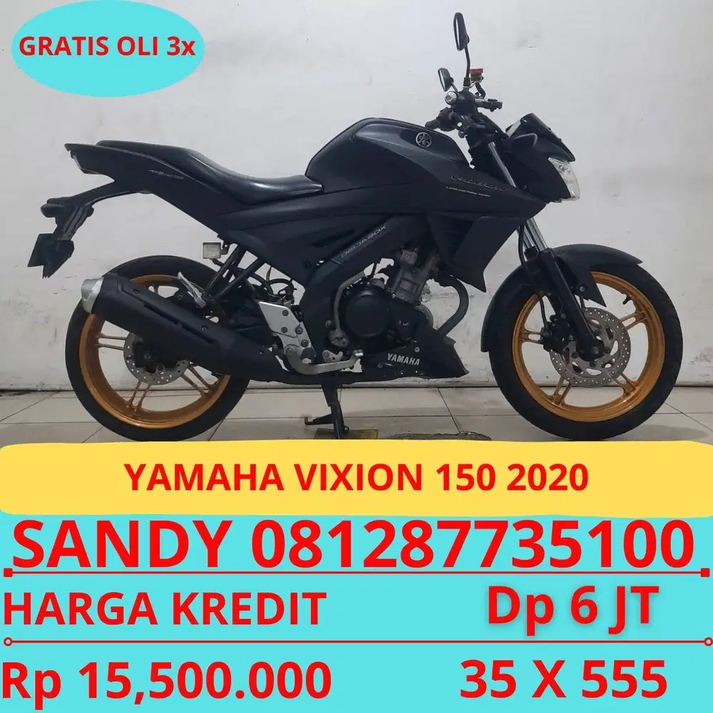 YAMAHA VIXION 150 2020 DP HANYA 6 JT GUYSS
