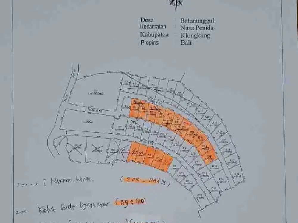 tanah kavlingan view laut dan samudra