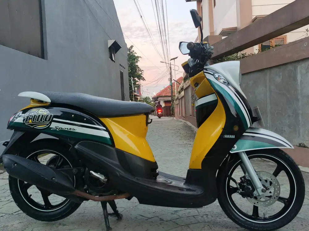 Yamaha Fino 2013 pajak hidup stater tokcer