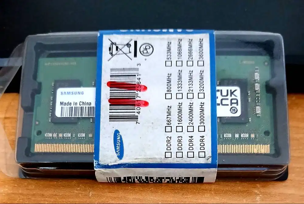 SODIMM DDR4 4GB | Ram Laptop | SO-DIMM Samsung 1R PC4 3200MHz