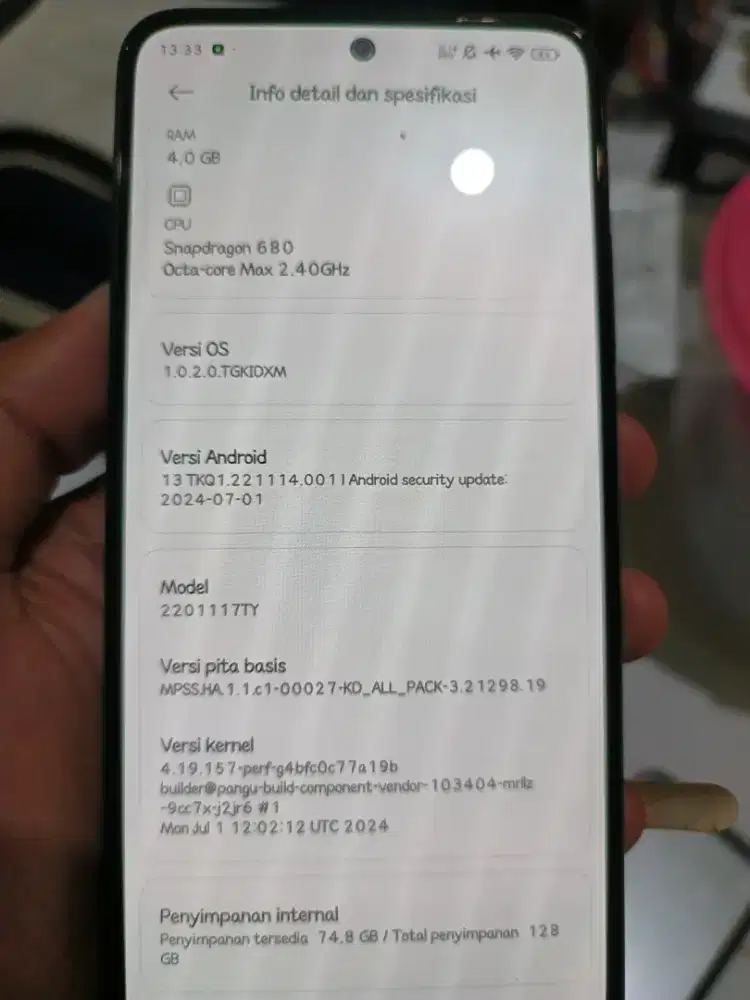 redmi note 11 ram 4/128