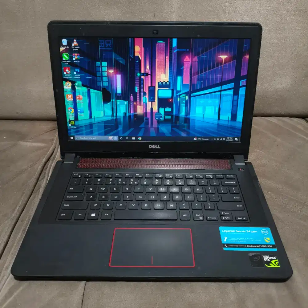 Laptop Gaming Dell, Dual VGA, Dual Storage