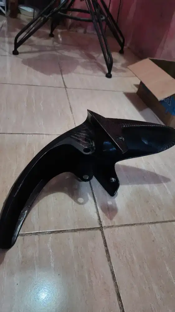 Spakbor depan jupiter mx 135 old carbon