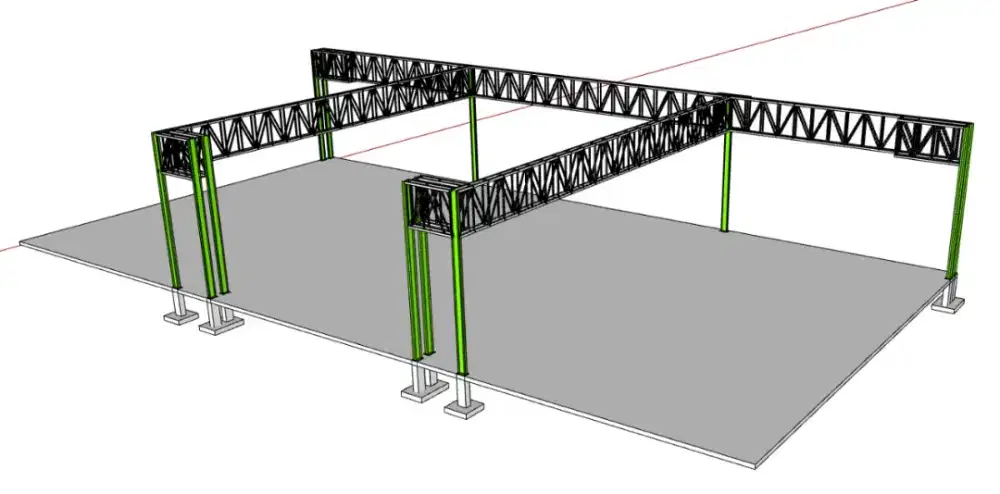 Pagar kanopi teralis minimalis