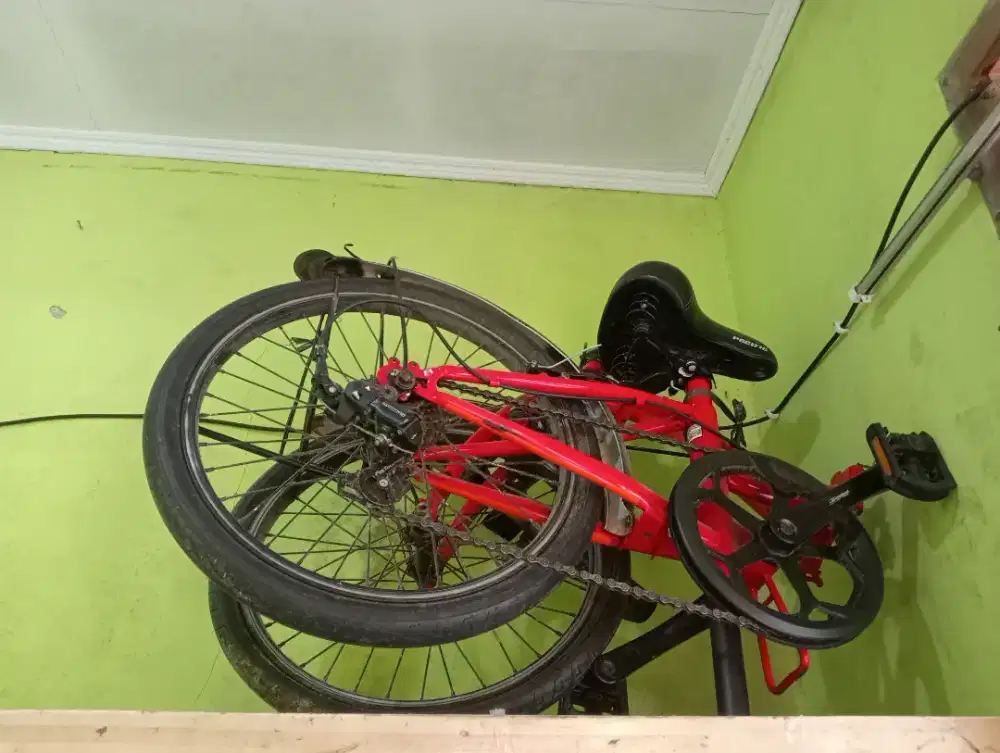 Jual sepeda lipat united stylo,harga 250k