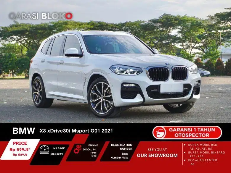 BMW X3 G01 MSport  B48 2021 / 2022