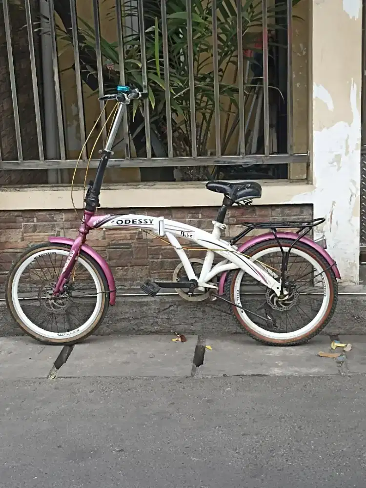 Sepeda lipat odessy ring 20 speed 7