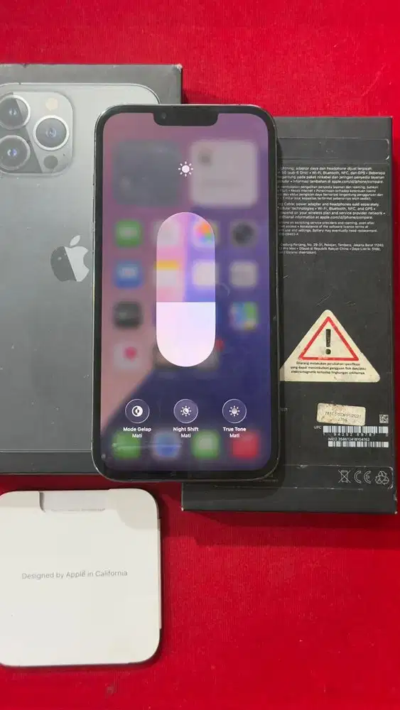 Iphone 13 Promax 128GB Graphite Resmi Ibox