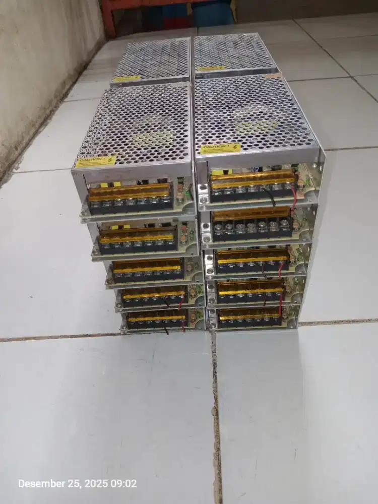 Jual Eceran atau Borongan Adaptor Central 12VDC / 10A