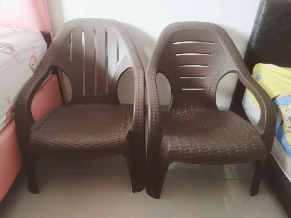 Jual kursi santai cafe / tempat duduk / bangku portable / teras