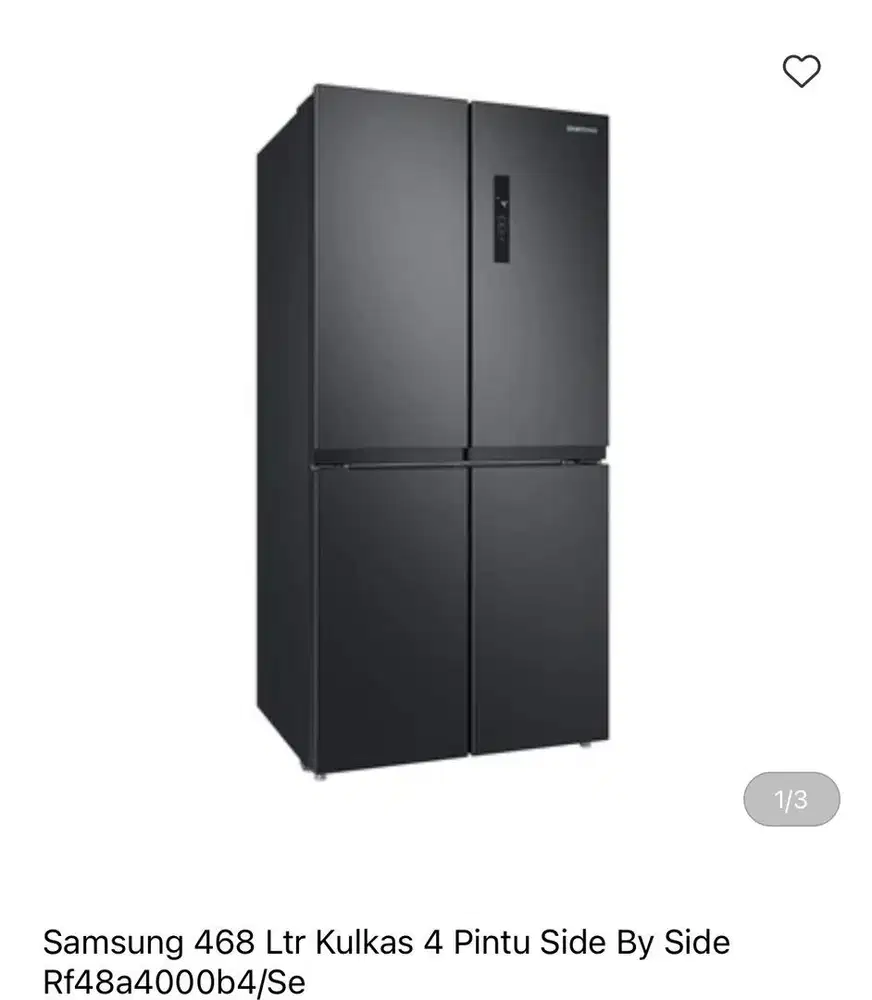 SAMSUNG Kulkas 4 pintu side by side bisa cicilan syarat KTP