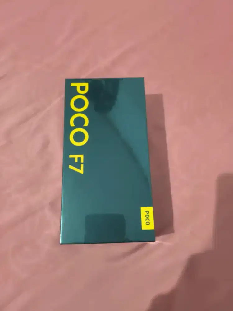 Handphone Poco F7 Warna Silver New Segel masih plastikan