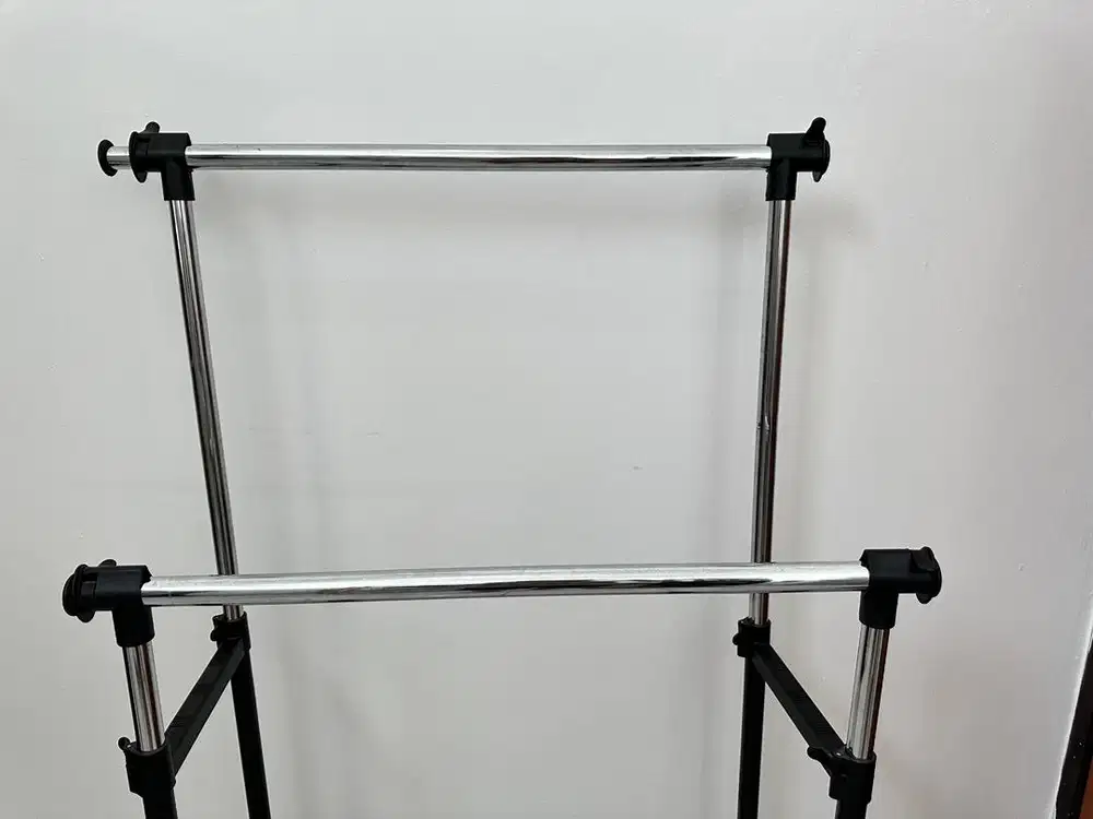 Rak gantung baju steinless steel