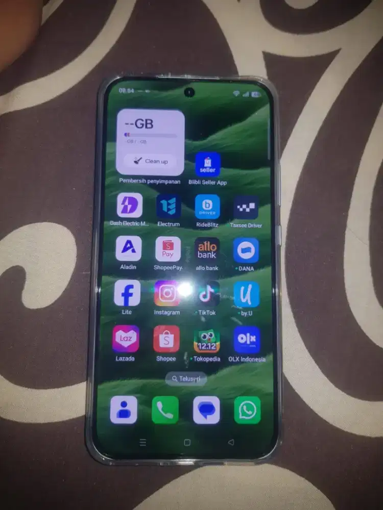 Jual Oppo Reno 14F Ram 12+12/256gb baru buka dus resmi Erafone komplit