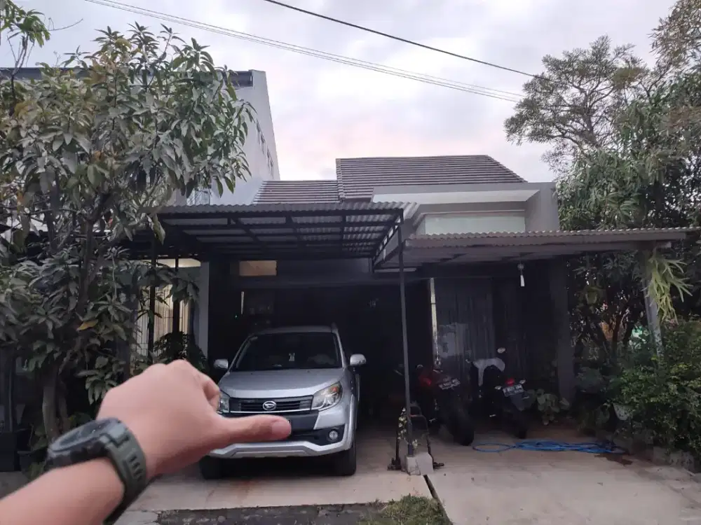 dijual rumah asri di cikoneng dekat podomoro