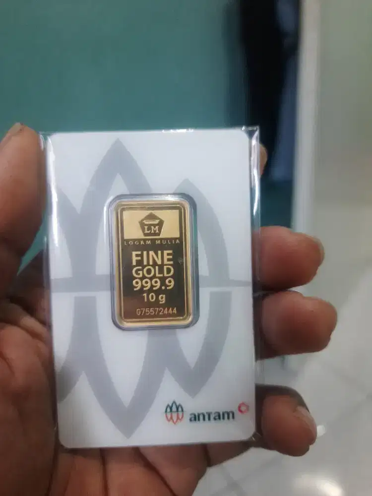 logam mulia Antam 10gr 2025