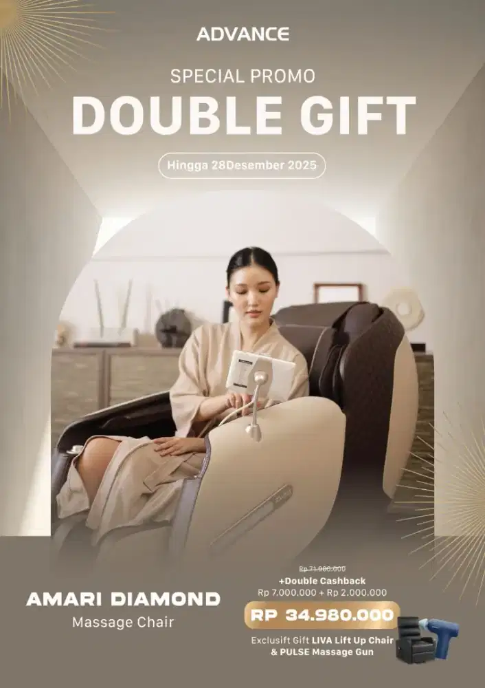 ADVANCE - KURSI PIJAT AMARI DIAMOND HS8911