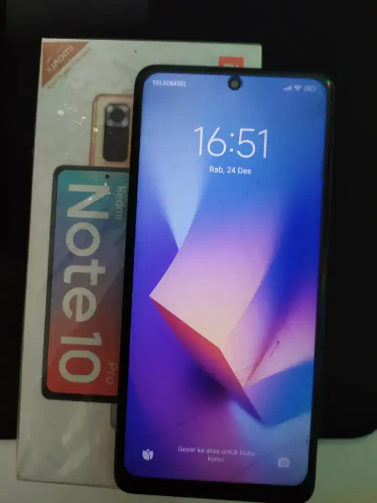 xiaomi redmi note 10 pro onyx gray 6/64 murah