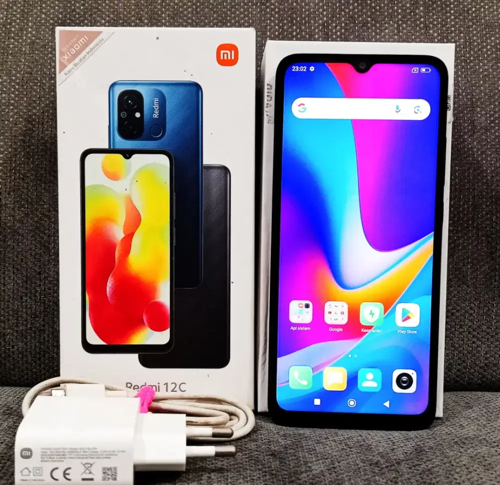 REDMI 12C 4GB/128GB FULLSET ORI