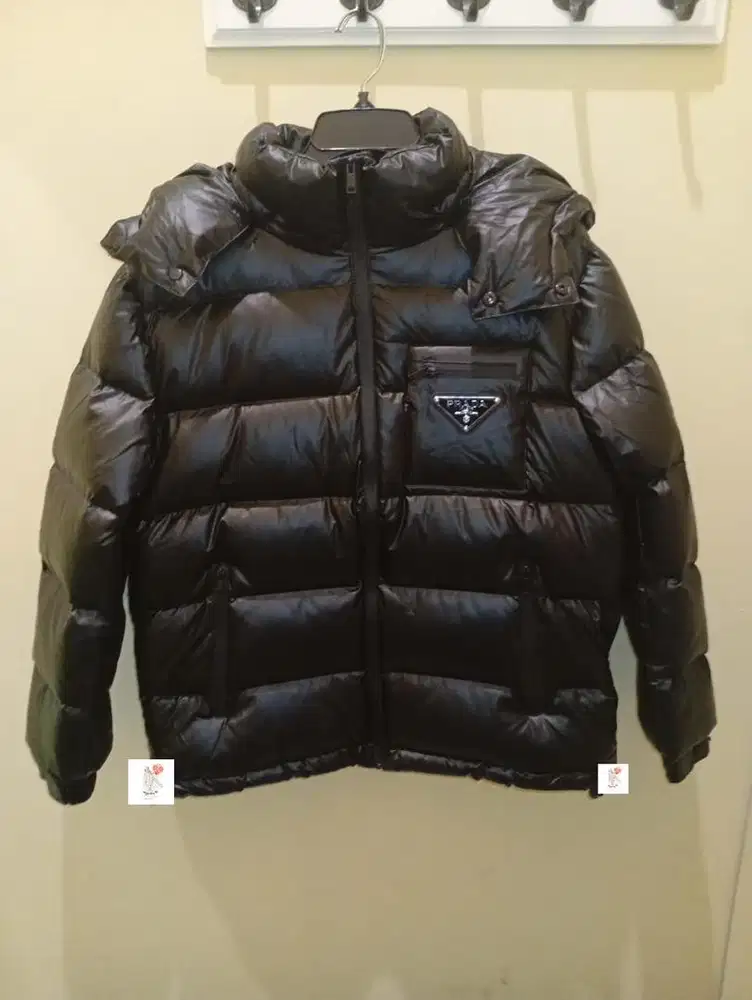 PRADA DOWN JACKET BLACK MAN