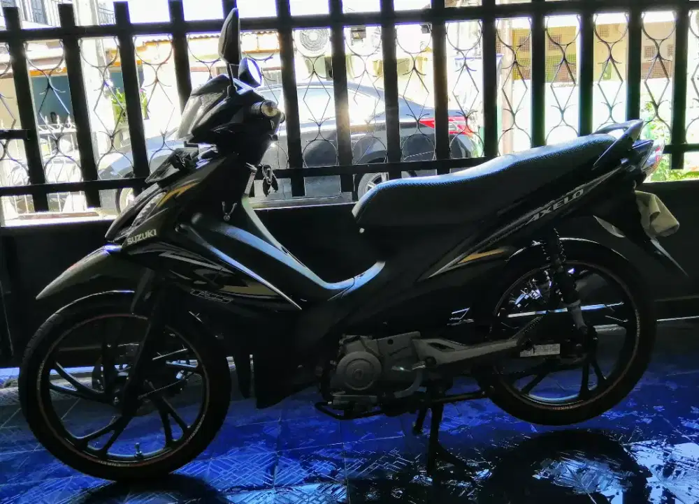 SUZUKI SHOGUN AXELO 2011 HITAM MULUS FULL ORIGINAL