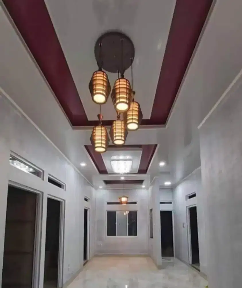 Plafon PVC terpasang dan renovasi rumah