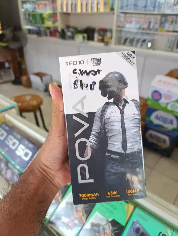 Tecno Pova 7 5G BARU bonus Wireless Charging