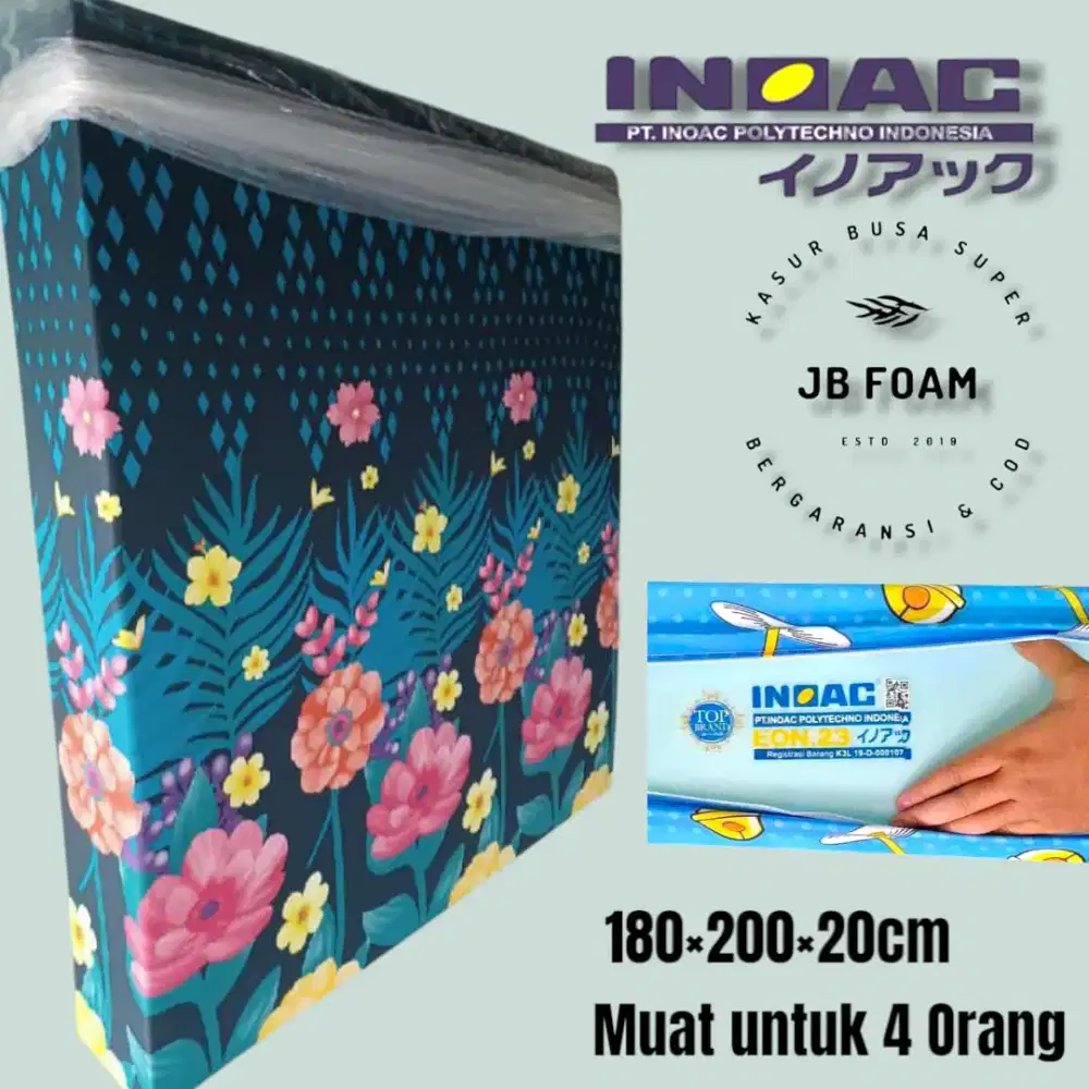 Kasur Busa Inoac Densiti 23 Awet Anti Kempes