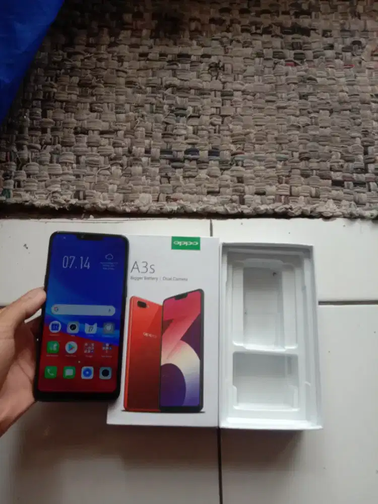 Jual aja nih Oppo A3S Fullset